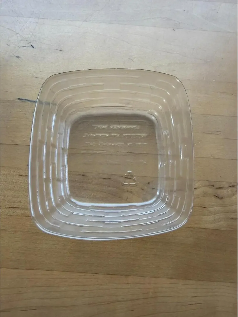 1996 Longaberger Horizon of Hope Basket Clear Plastic Protector #45900